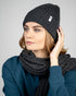 Treeanie Knitted Black Mel